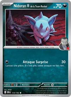 Nidoran♀ de la Team Rocket 114