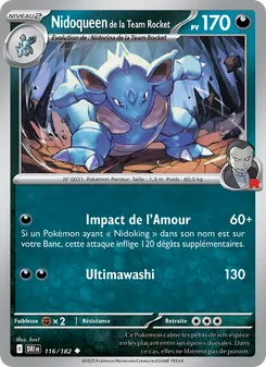 Nidoqueen de la Team Rocket 116