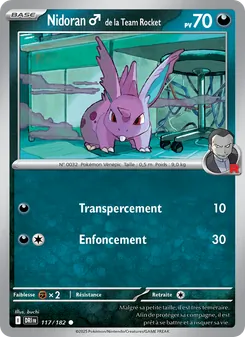 Nidoran♂ de la Team Rocket 117