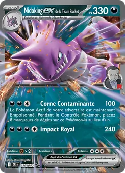 Nidoking-ex de la Team Rocket 119