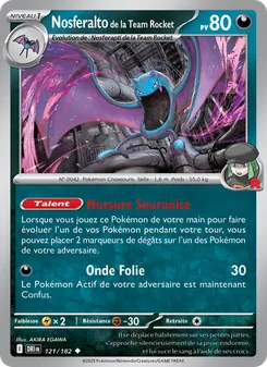 Nosferalto de la Team Rocket 121