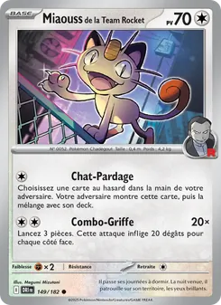 Miaouss de la Team Rocket 149