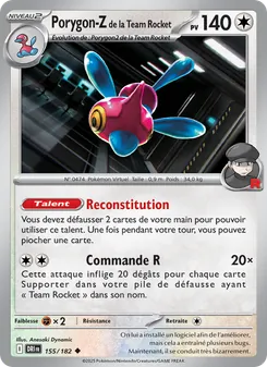 Porygon-Z de la Team Rocket 155