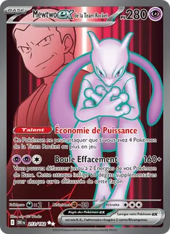 Mewtwo-ex de la Team Rocket 213