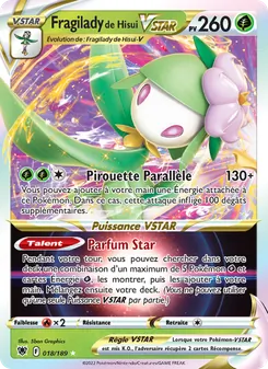 Fragilady de Hisui VSTAR 18