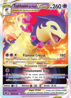 Typhlosion de Hisui VSTAR 54