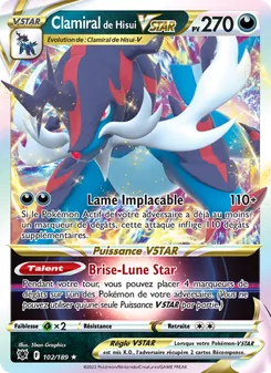 Clamiral de Hisui VSTAR 102