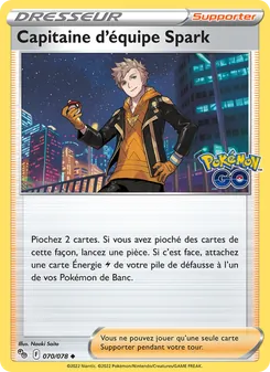 Capitaine d'équipe Spark 70