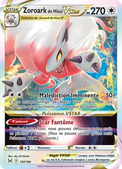 Zoroark de Hisui VSTAR 147