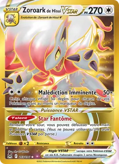 Zoroark de Hisui VSTAR 213