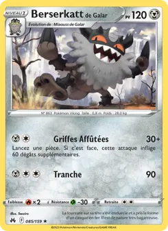 Berserkatt de Galar 85