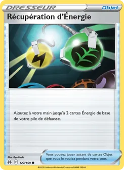 Récupération d'Énergie 127