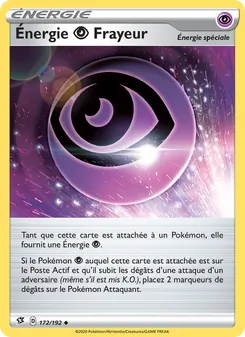 Énergie Psychic Frayeur 172
