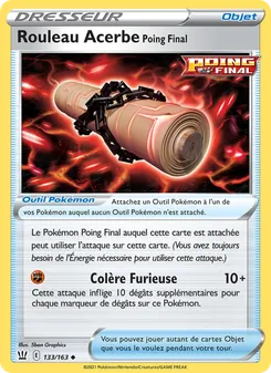 Rouleau Acerbe Poing Final 133