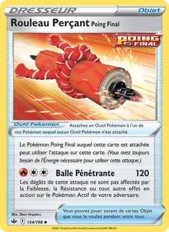 Rouleau Perçant Poing Final 154