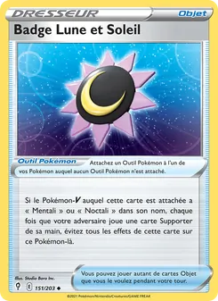 Badge Lune et Soleil 151