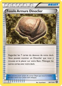 Fossile Armure Dinoclier 98