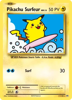 Pikachu Surfeur 111