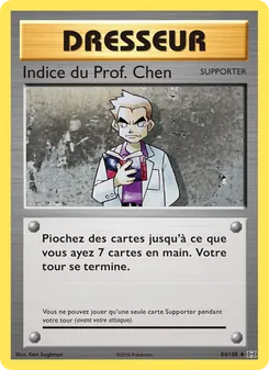 Indice du Prof. Chen 84
