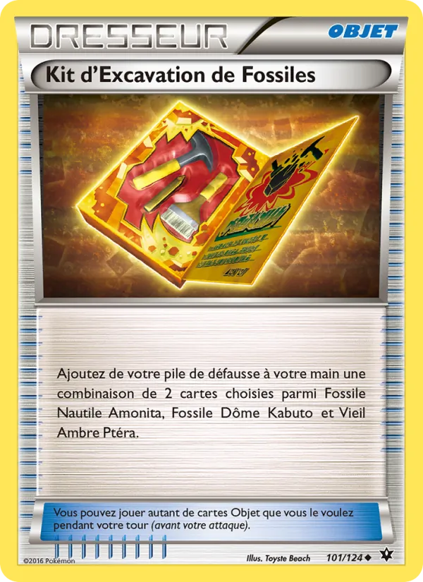 Kit d'Excavation de Fossiles 101/124