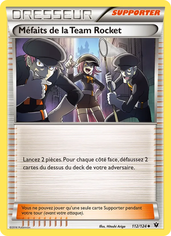 Méfaits de la Team Rocket 112/124