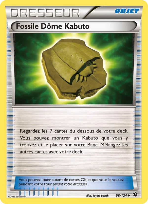 Fossile Dôme Kabuto 96/124
