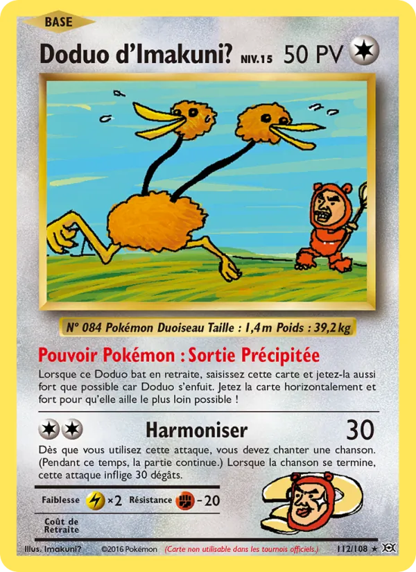 Doduo d'Imakuni? 112/108