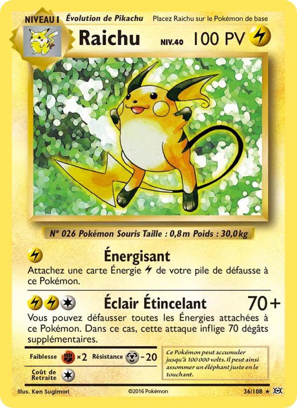 Raichu 36/108