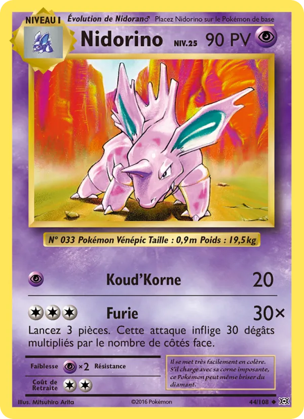 Nidorino 44/108