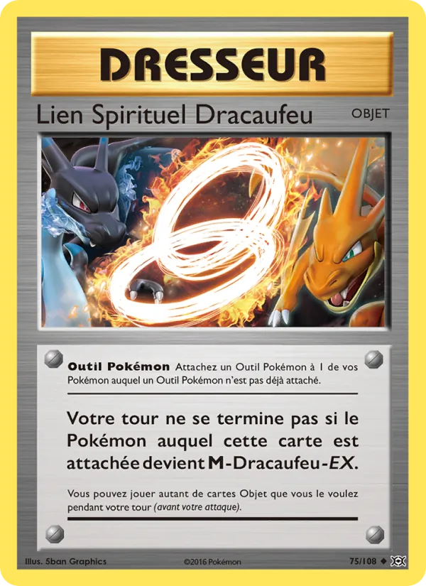 Lien Spirituel Dracaufeu 75/108