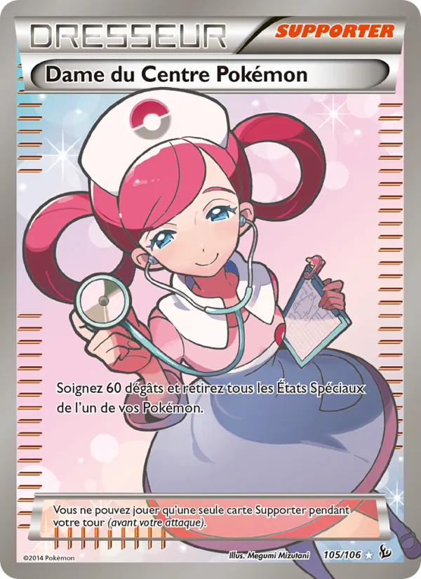 Dame du Centre Pokémon 105/106