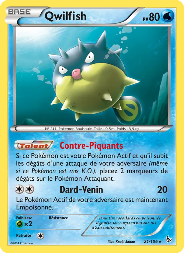Qwilfish 21/106