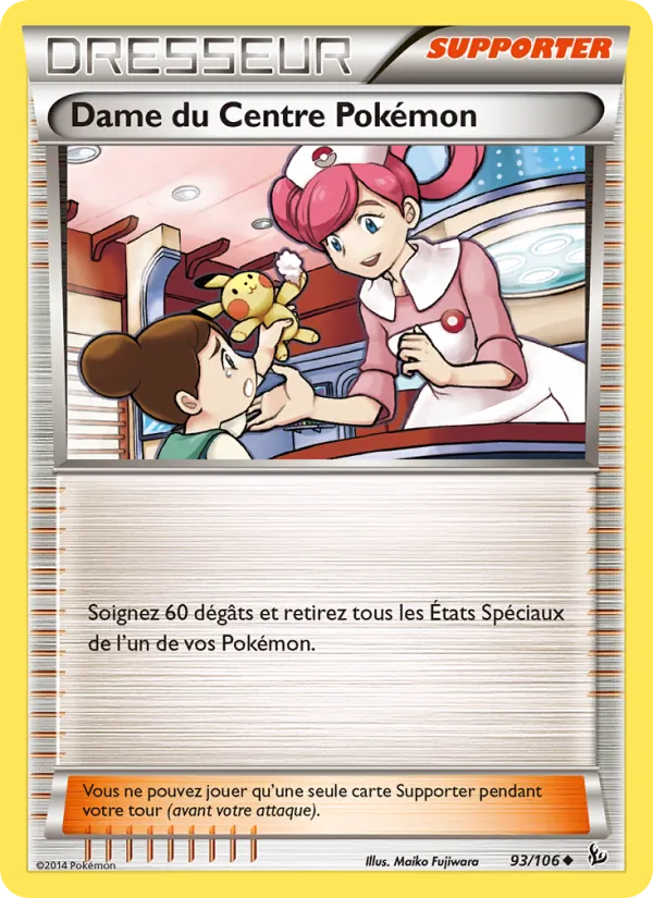 Dame du Centre Pokémon 93/106