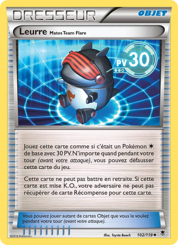Leurre Matos Team Flare 102/119