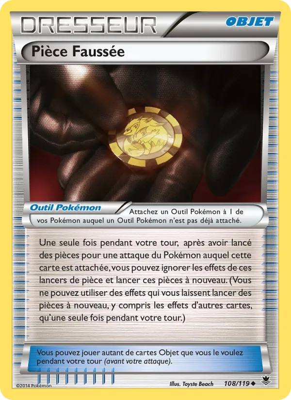 Pièce Faussée 108/119
