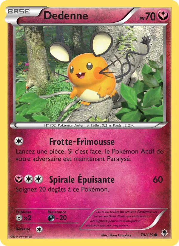 Dedenne 70/119