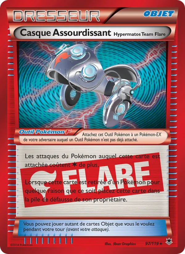 Casque Assourdissant Hypermatos Team Flare 97/119
