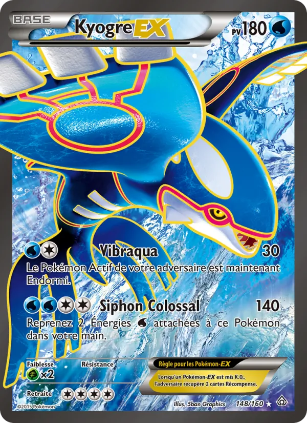 Kyogre EX 148/160