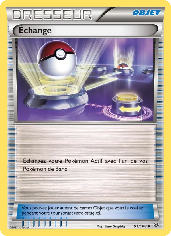 Échange 91/108