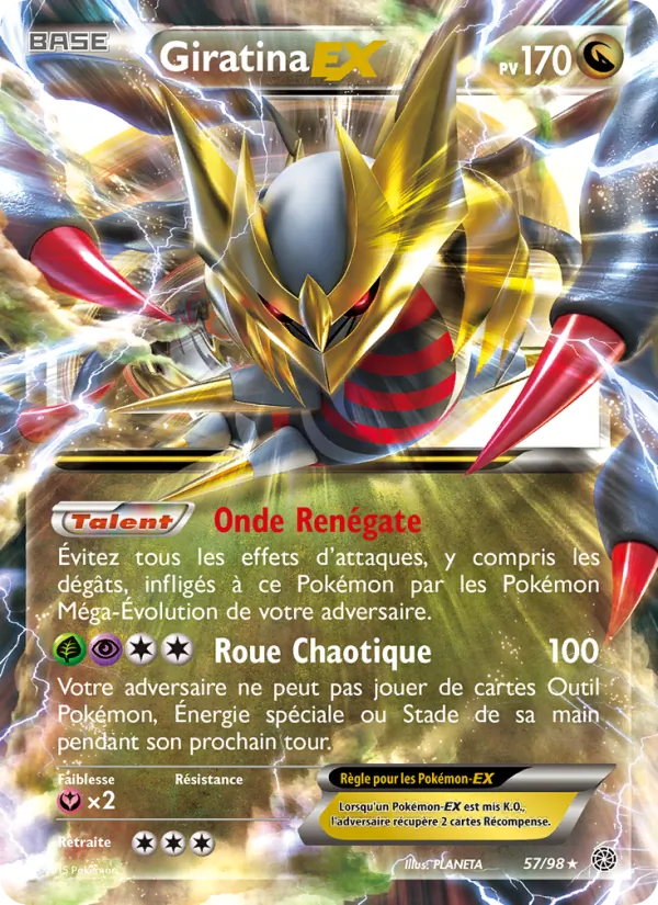 Giratina EX 57/98