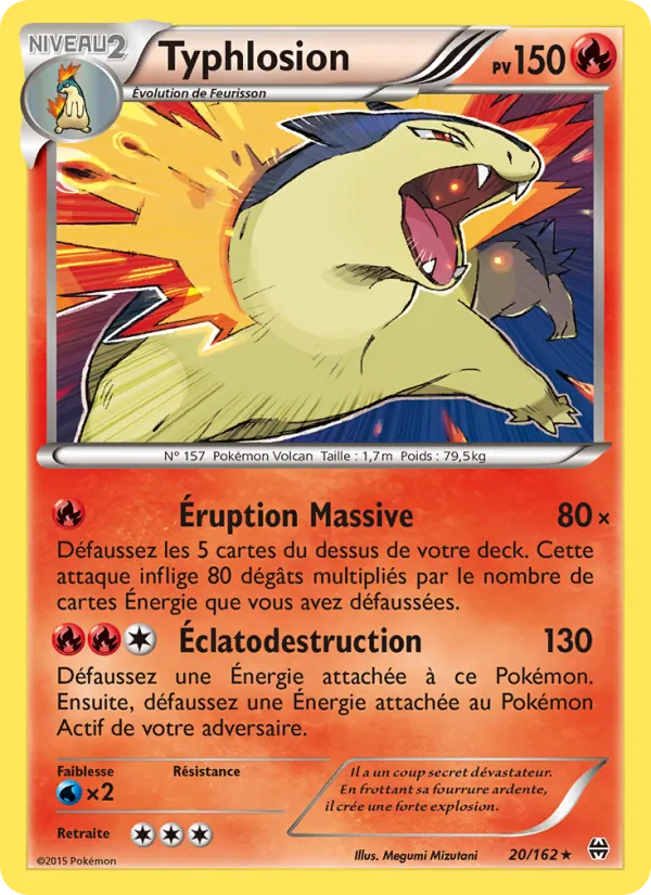 Typhlosion 20/162