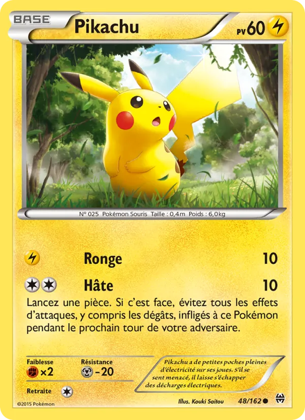 Pikachu 48/162