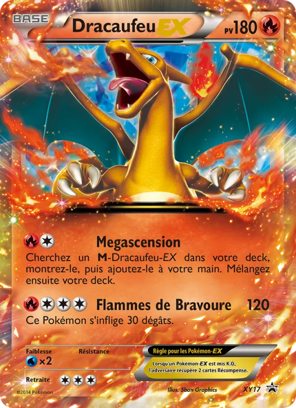 Dracaufeu EX XY17/211