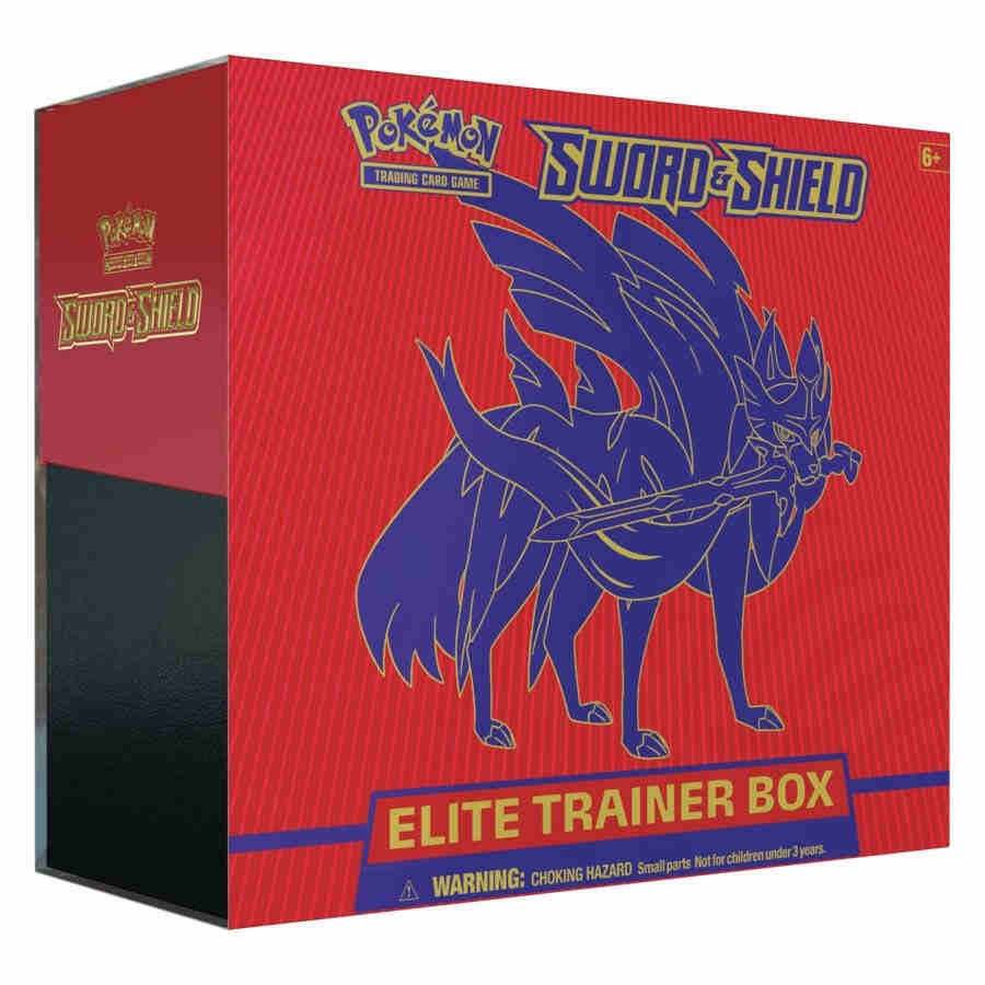 Coffret Dresseur d'Élite — Épée et Bouclier — Zacian (EB01)