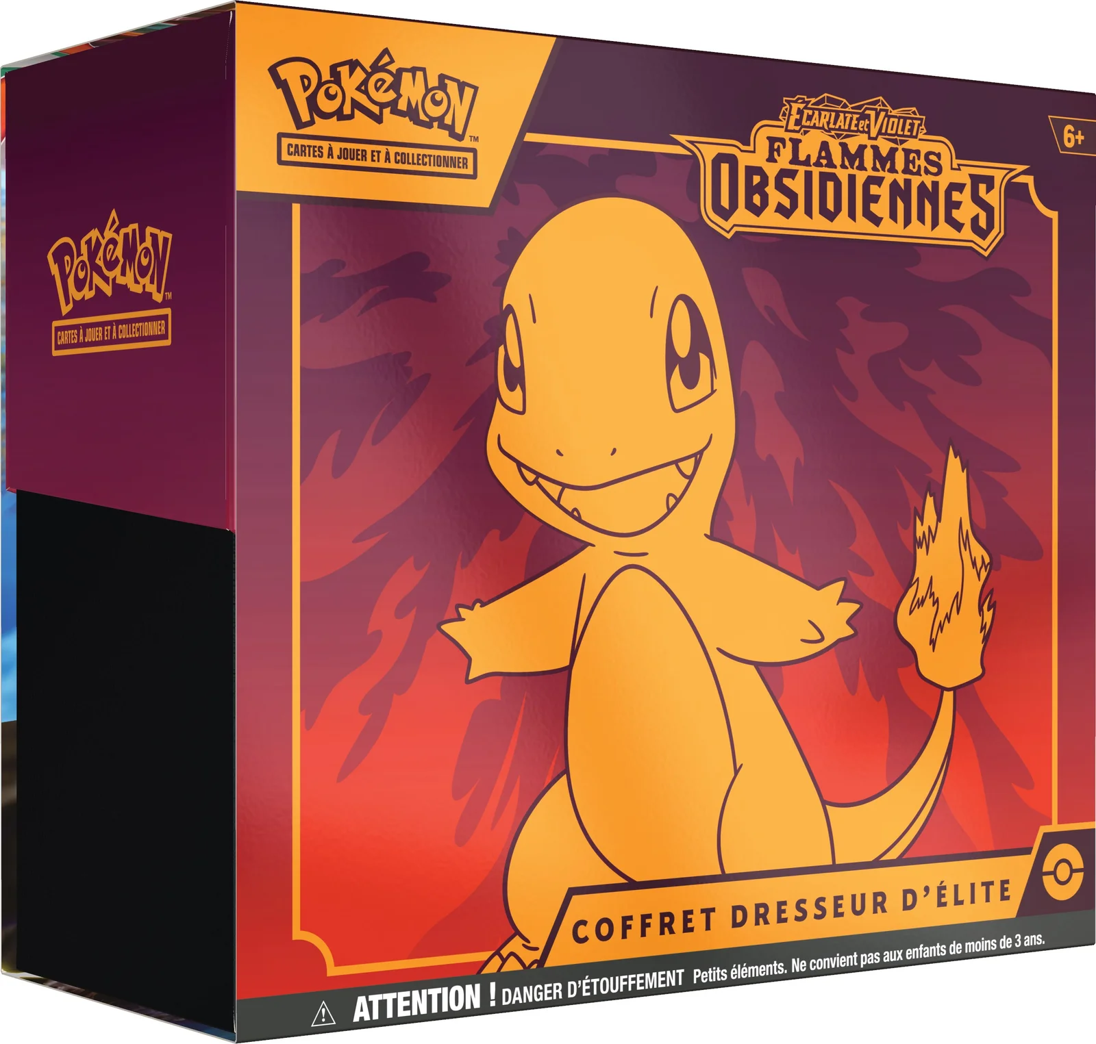 Coffret Dresseur d'Élite — Flammes Obsidiennes (EV03)